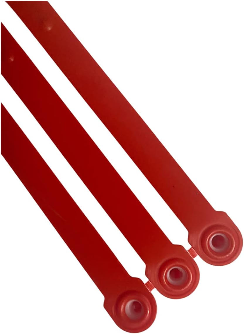 1000 PCS Red Plastic Truck Seals Numbered Shipping Seals Security Seals for Container Cargo Trucks - Image 2